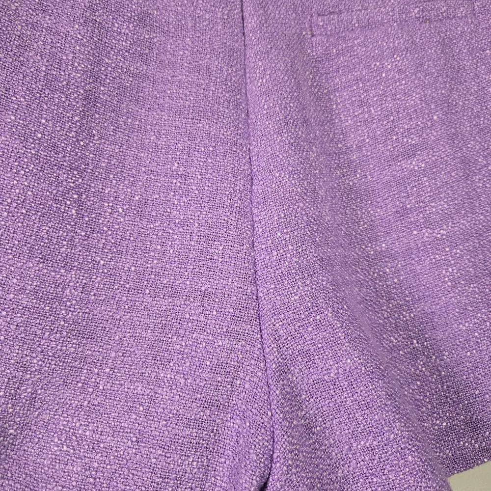Lavender Tweed Skort Size Large Y2K Mini Skirt Preppy Cute Spring Summer - Picture 6 of 9